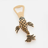 Koi bottle opener, sapphire