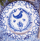 Little Bird Blue Starter Plate