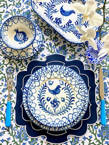 Little Bird Blue Starter Plate