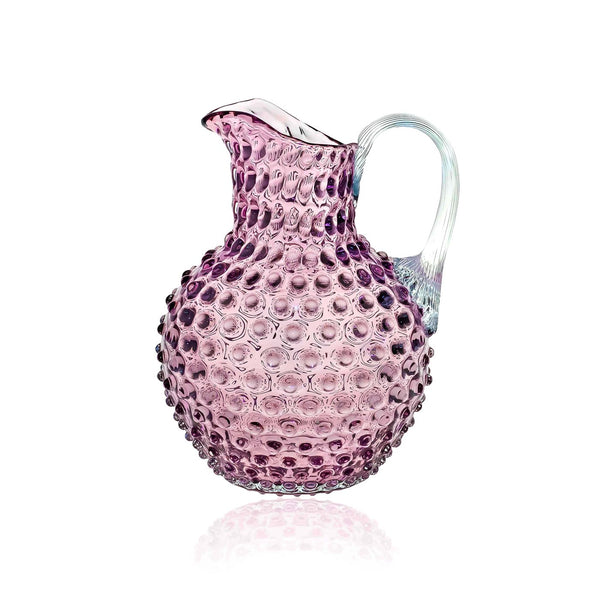 UNDERLAY VIOLET HOBNAIL JUG