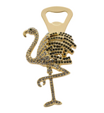 Flamingo bottle opener, pink