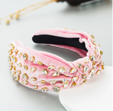 Luxury Rhinestone Knot Headband