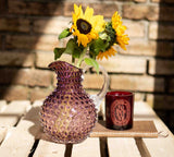 UNDERLAY VIOLET HOBNAIL JUG