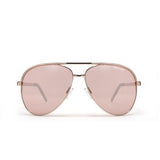 QUAY AUSTRALIA x SHAY "Vivienne" Gold Sunglasses