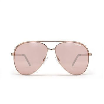 QUAY AUSTRALIA x SHAY "Vivienne" Gold Sunglasses