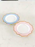 PEONY BLUE DESSERT PLATE